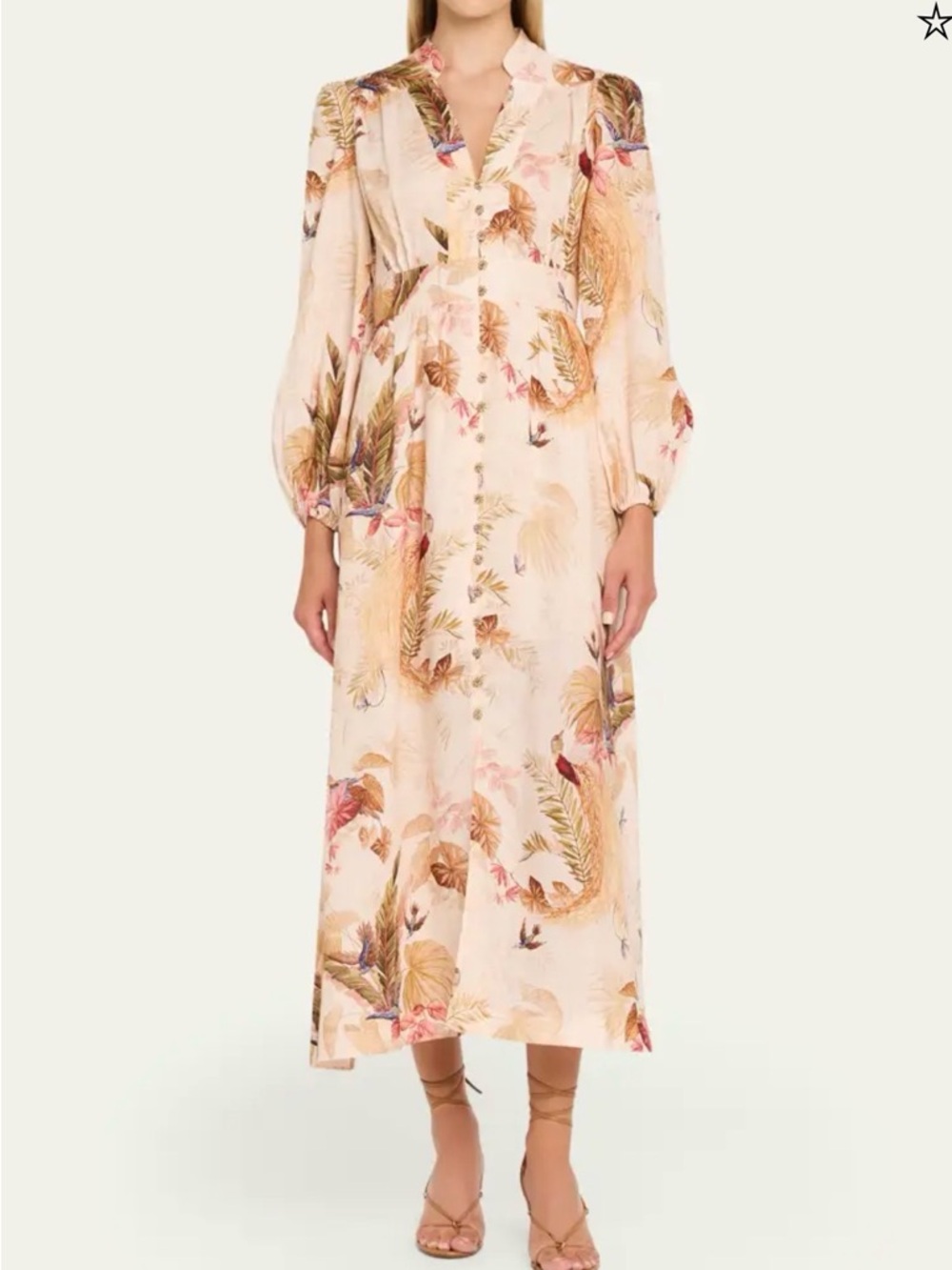 Zimmermann Long Sleeve Maxi Dress - Picture 8 of 8